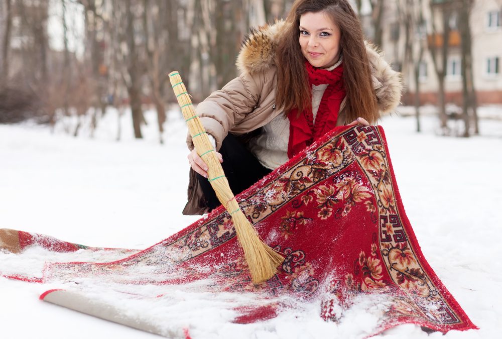 How Snow Can Ruin Your Carpet or Rugs